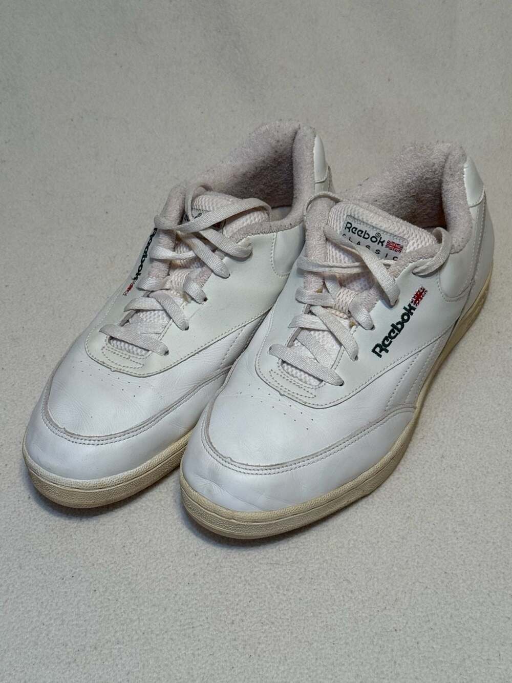 Reebok Classic Leather Sneakers White Size 10